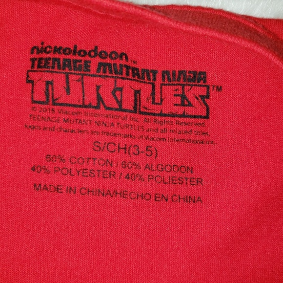 Ninja Turtle Red Tee - Picture 3 of 4